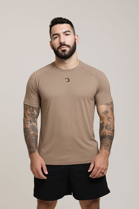 Camisa Poliamida Tech  - CAQUI