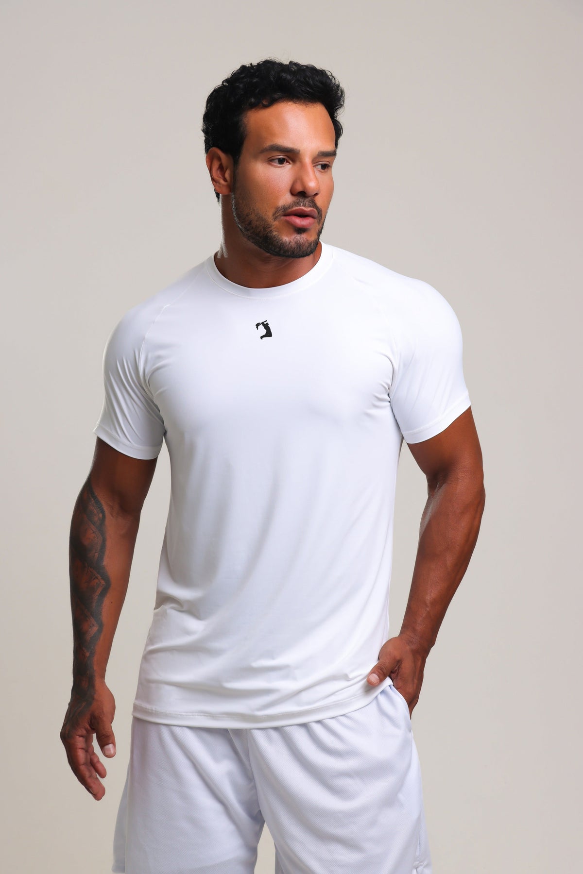 Camisa Poliamida Tech  - Branco