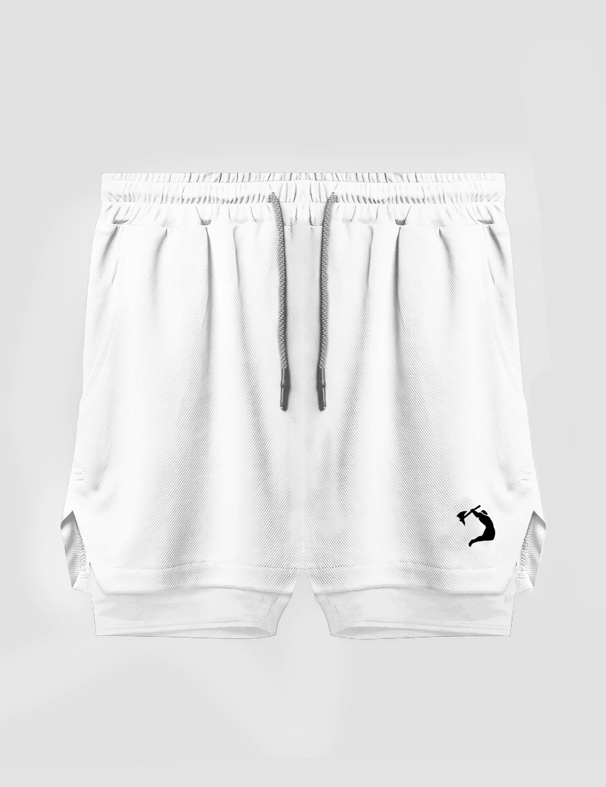 Short Dry-Fit de Compressão - Branco